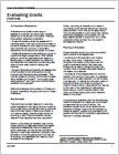Evaluating Grants
